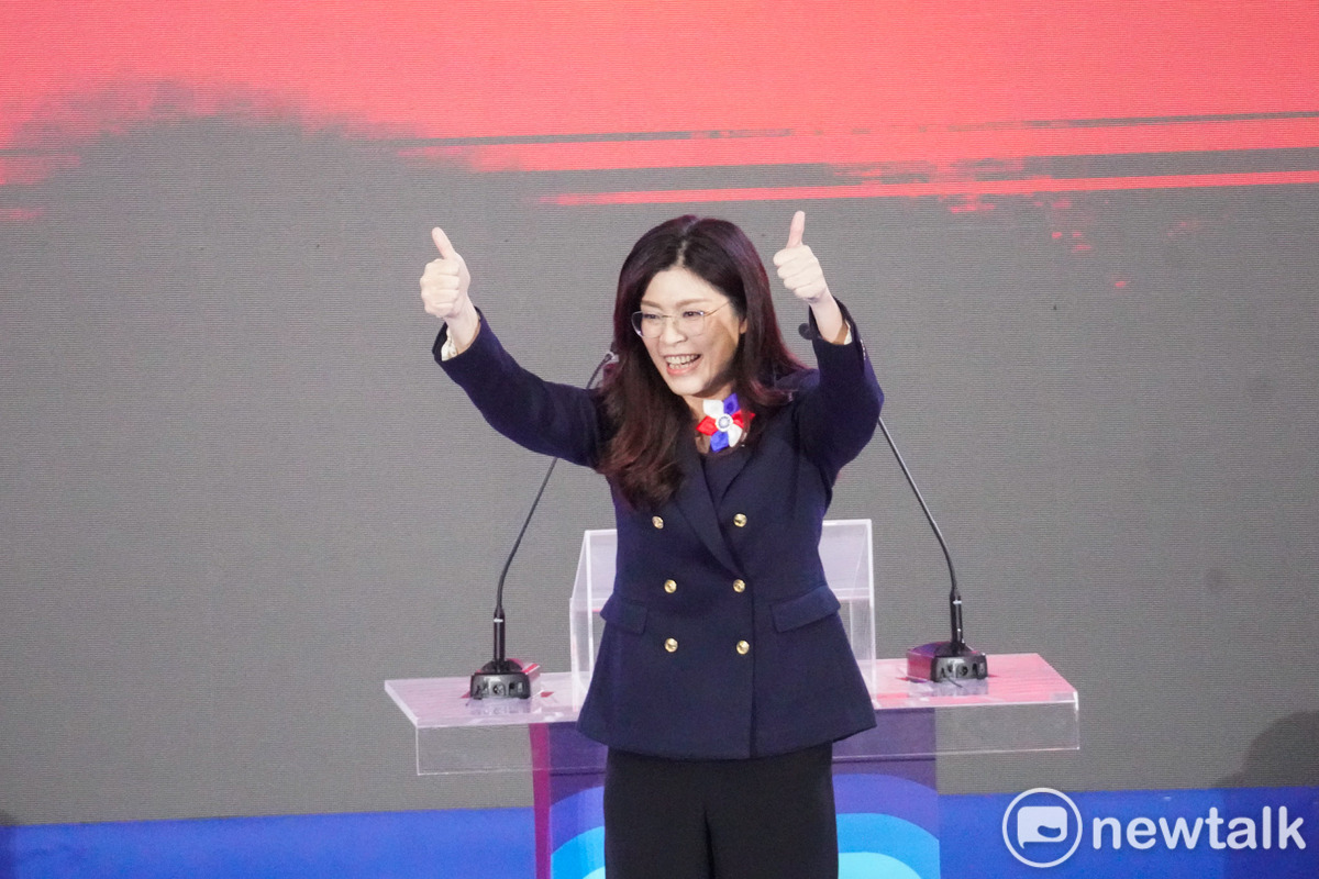 國民黨新任黨主席鄭麗文今就任，並發表就職演說。 圖：張良一/攝（資料照）