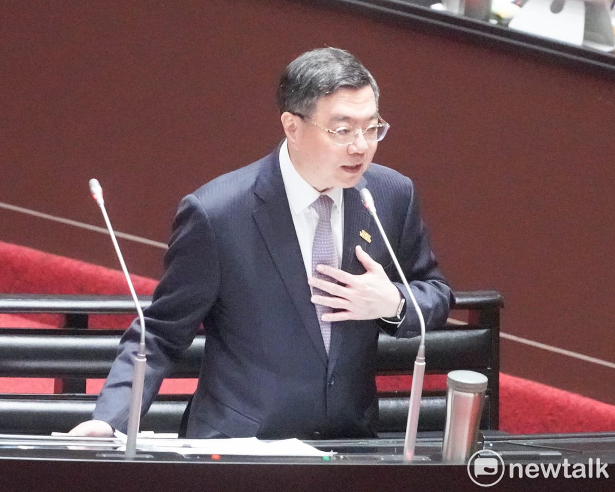 行政院長卓榮泰在立院院會總質詢備詢。 圖：張良一/攝