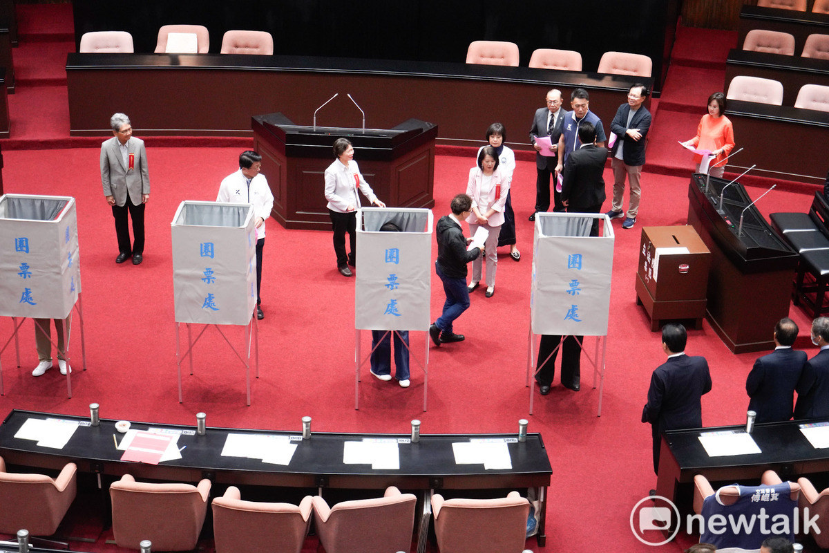 立法院院會今對國家通訊傳播委員會（NCC）委員進行同意權行使。 圖：張良一 / 攝