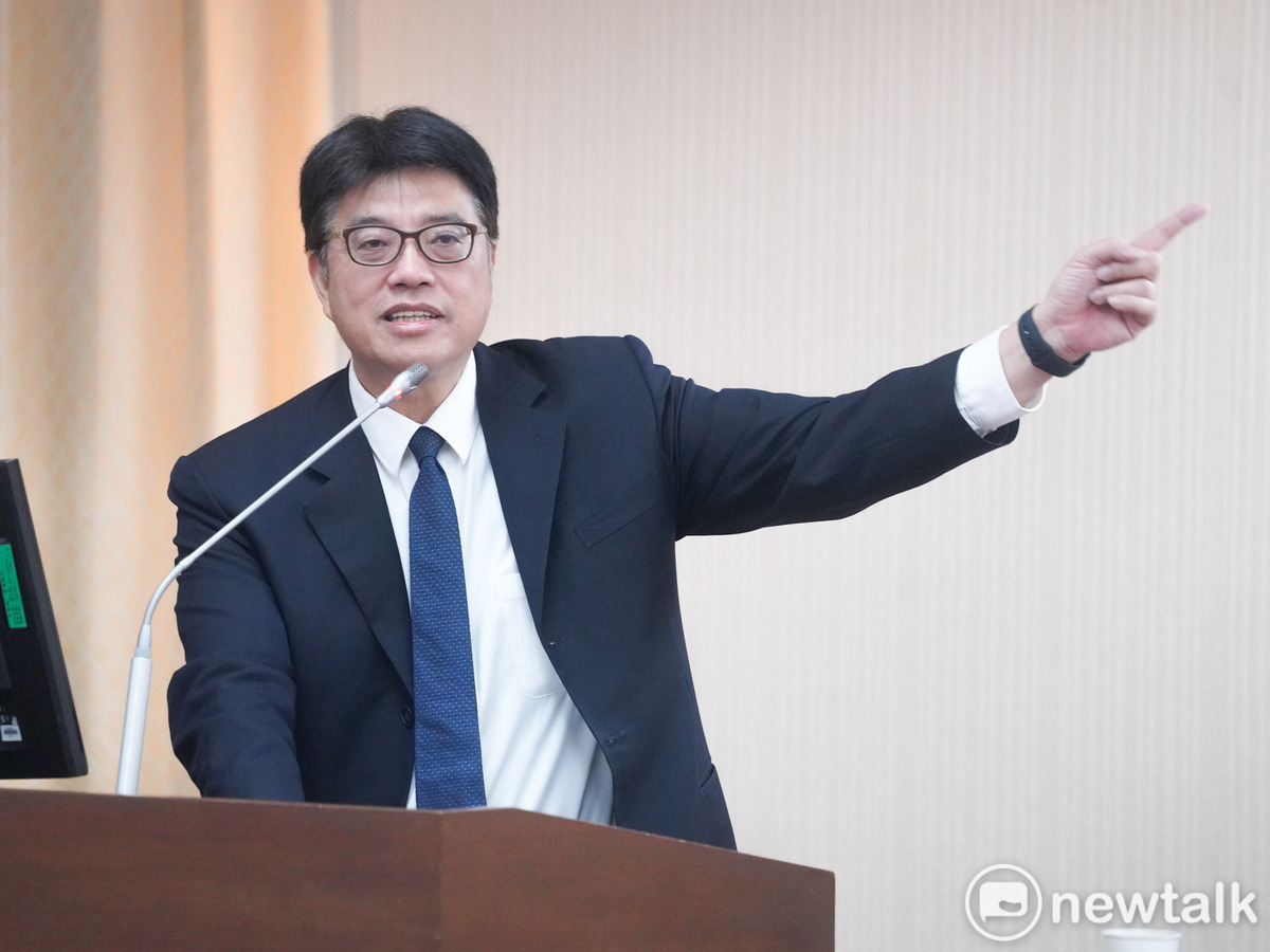 陸委會主委邱垂正在立院內政委員會備詢。 圖：張良一/攝
