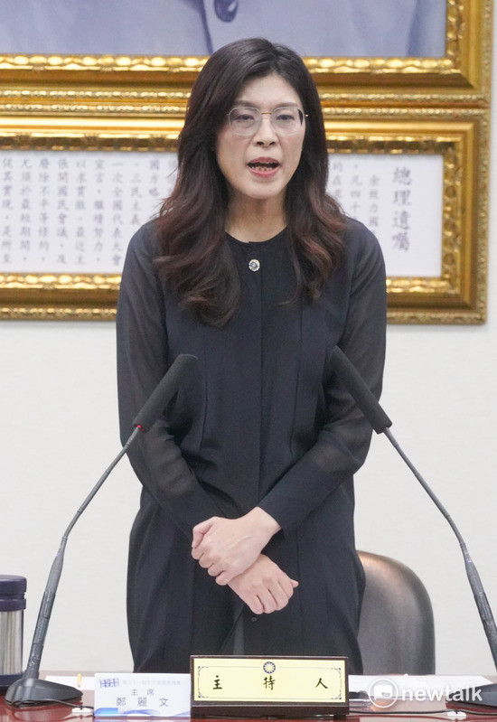 國民黨主席鄭麗文。 圖：張良一/攝（資料照）