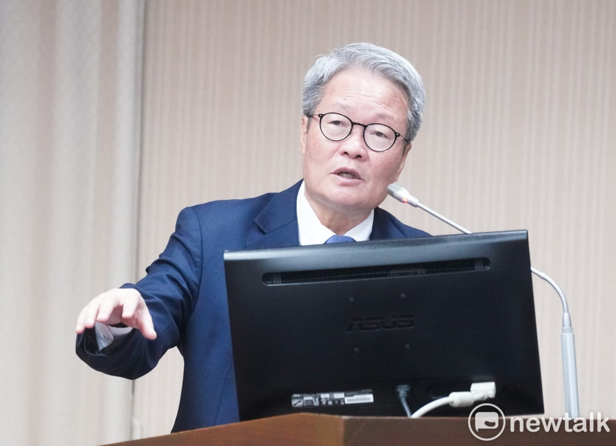 公共工程委員會主委陳金德在立院交通委員會備詢。 圖：張良一/攝