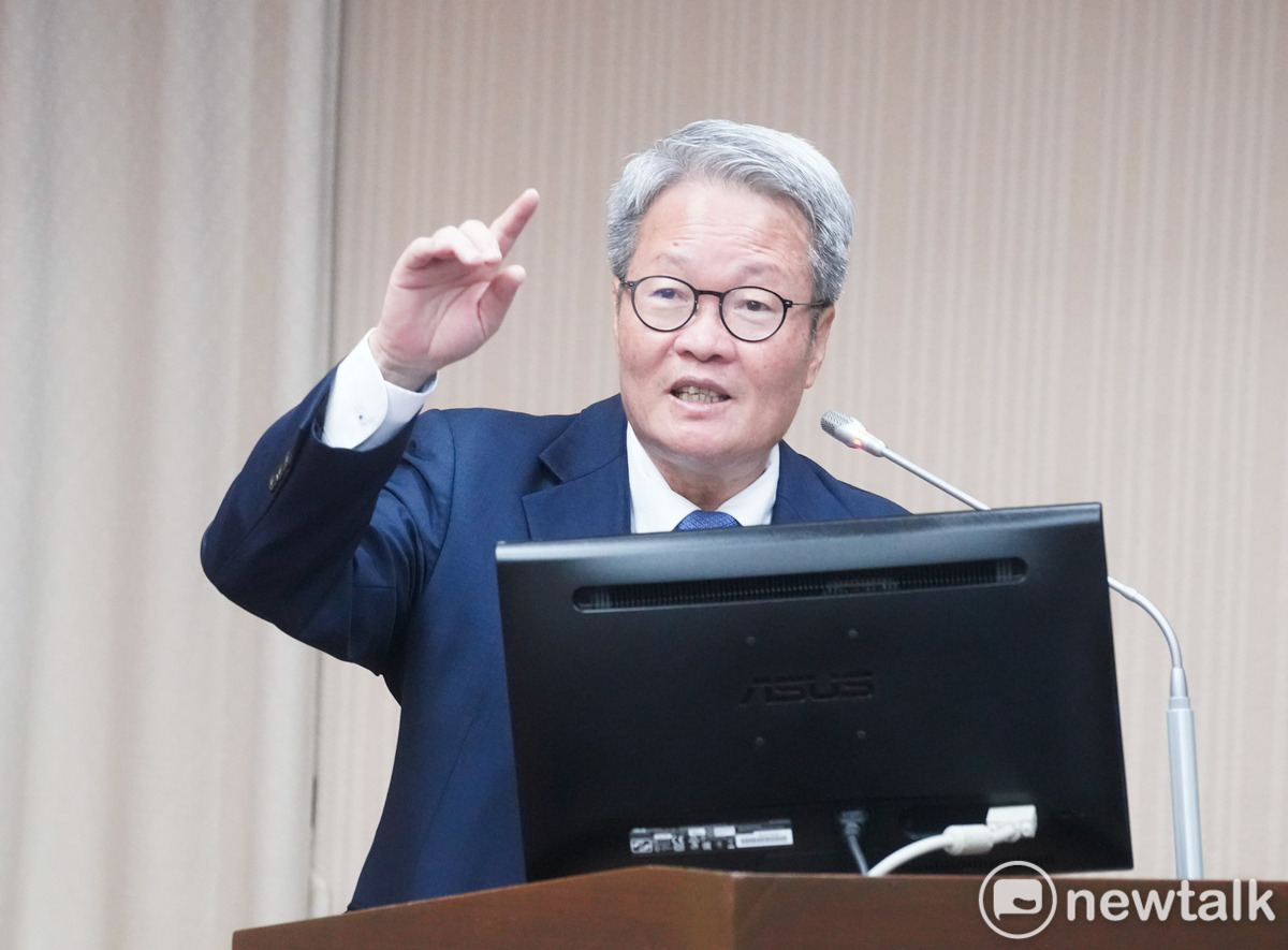 公共工程委員會主委陳金德在立院交通委員會備詢。 圖：張良一/攝