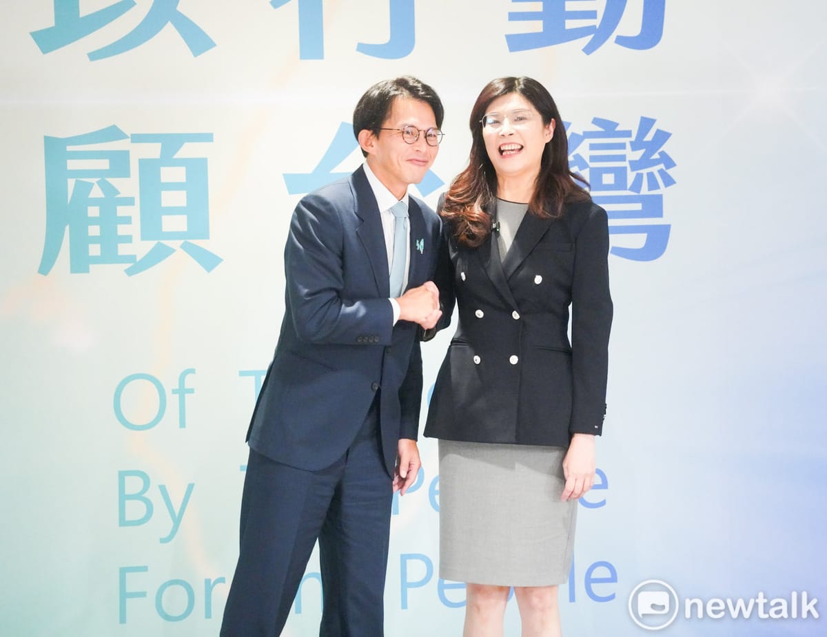 國民黨主席鄭麗文與民眾黨主席黃國昌。 圖：張良一／攝（資料照）