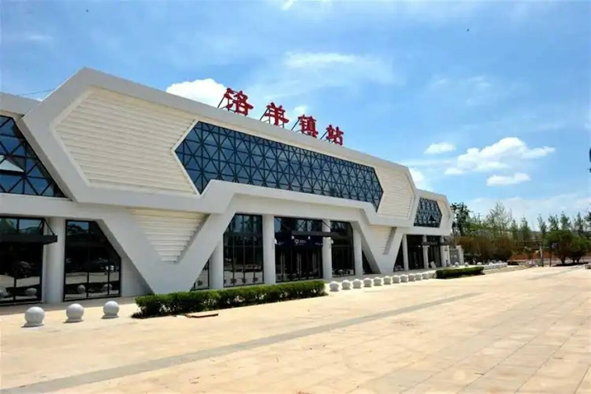 雲南昆明洛羊鎮車站。 圖：大公文匯