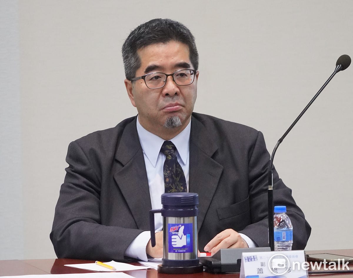 馬英九基金會前執行長、國民黨副主席蕭旭岑。 圖：張良一/攝（資料照）