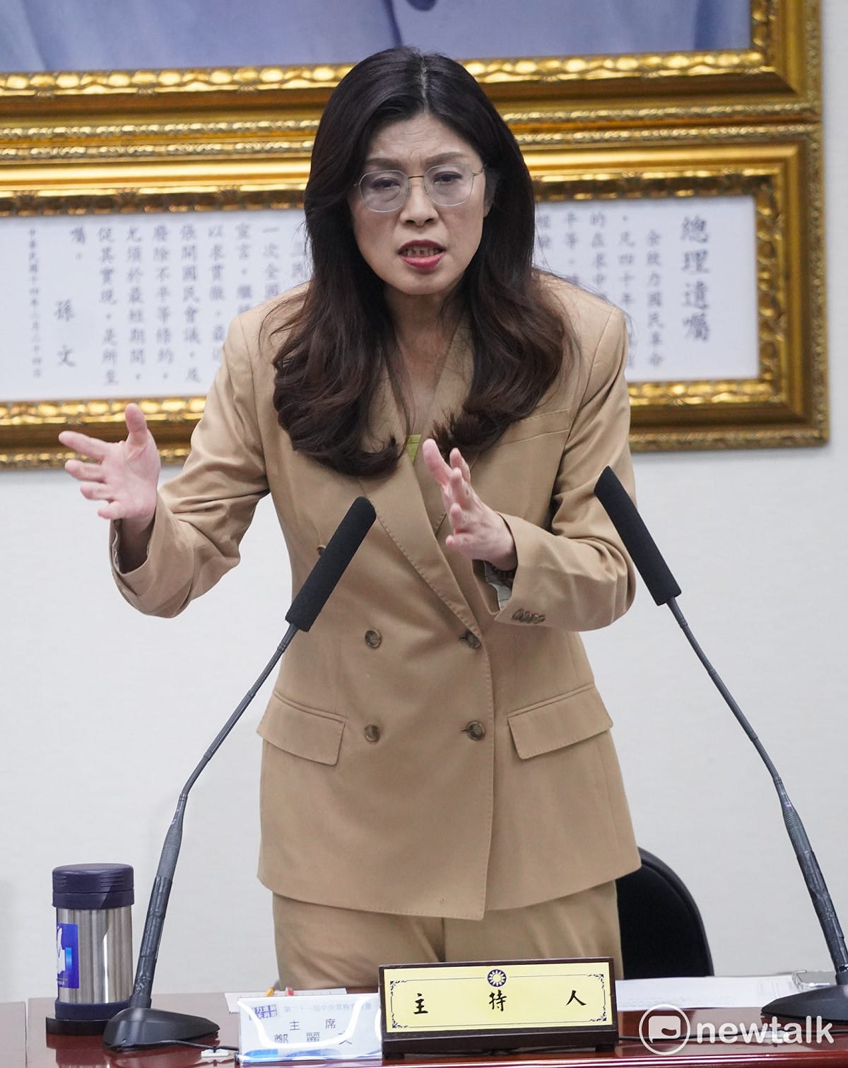 國民黨主席鄭麗文。 圖：張良一 / 攝（資料照）