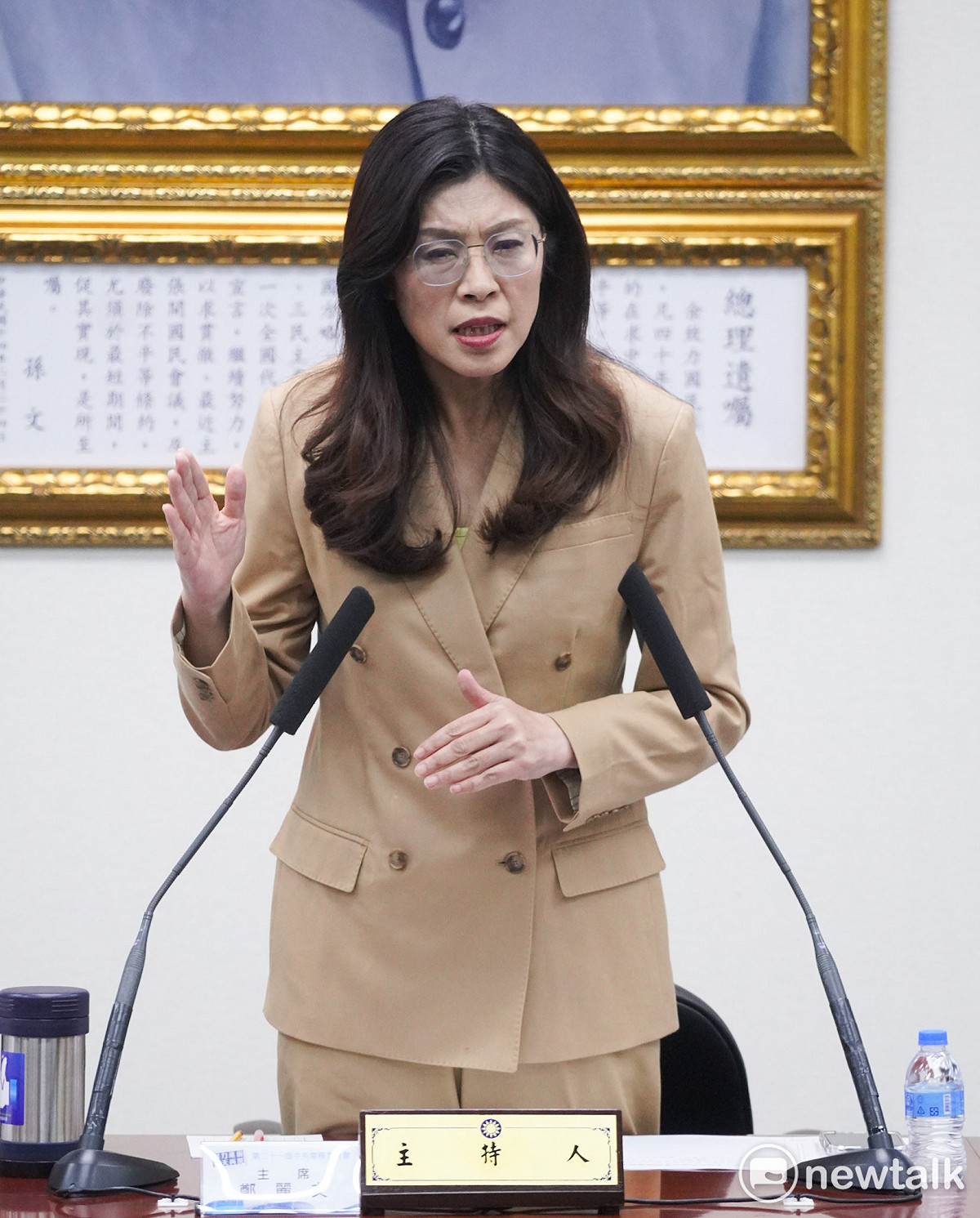 國民黨主席鄭麗文。 圖：張良一/攝（資料照）