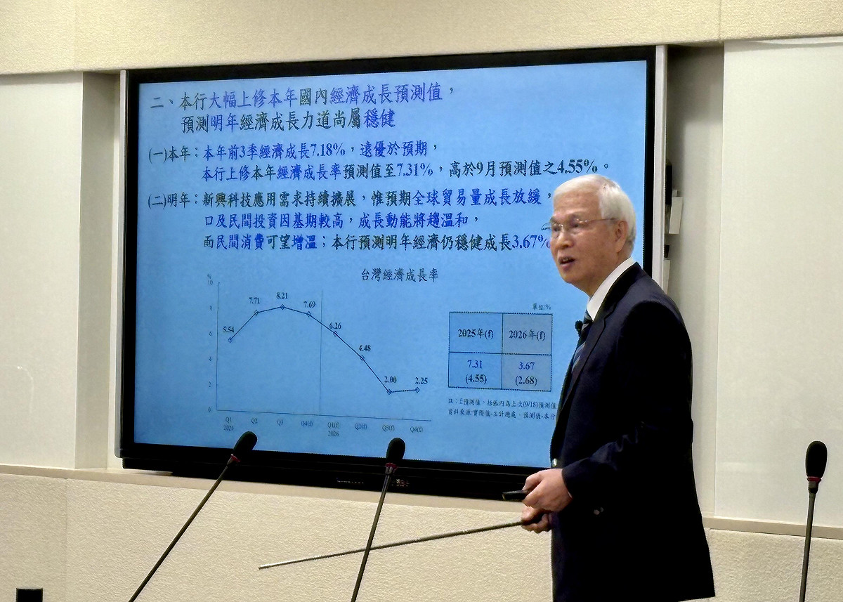 央行今（18）日召開理監事會議，宣布政策利率、房市信用管制措施不調整。圖為央行總裁楊金龍。 圖：黃偉柏／攝影