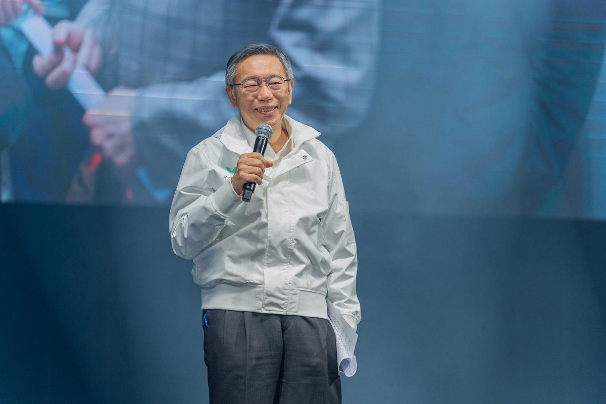 民眾黨前主席柯文哲。 圖：民眾黨 / 提供