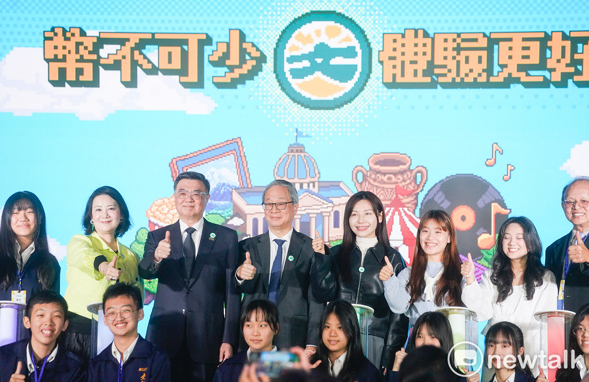行政院長卓榮泰出席115年「文化新世代：幣不可少，體驗更好」記者會。 圖：張良一/攝