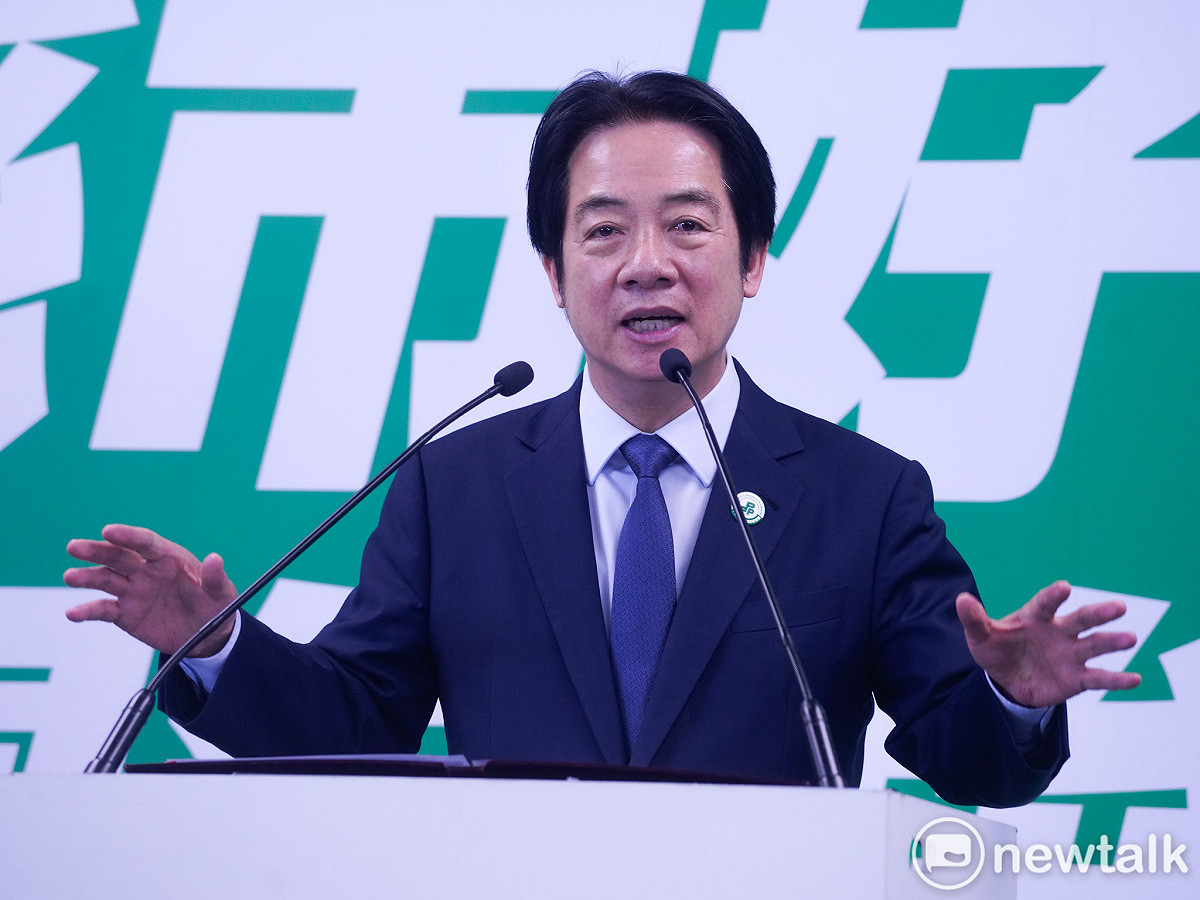 民進黨主席賴清德舉行基隆、彰化、雲林縣市長提名記者會。 圖：張良一/攝