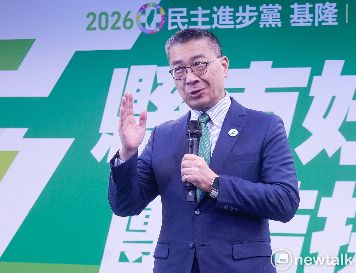 民進黨秘書長徐國勇回應中國軍演。 圖：張良一/攝