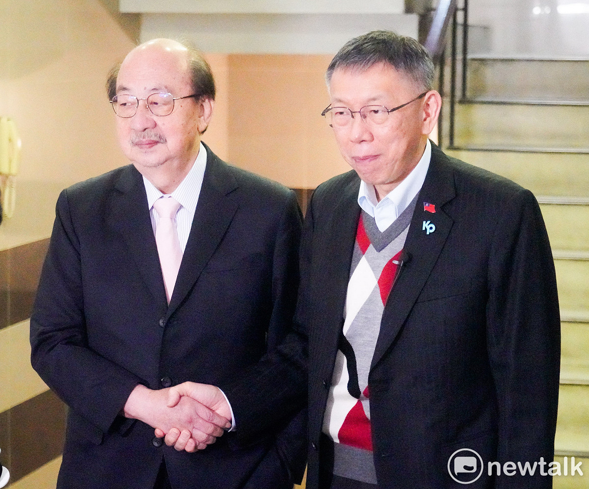 前民眾黨主席柯文哲將再度與民進黨立院黨團前總召柯建銘同台。 圖：張良一 / 攝（資料照）