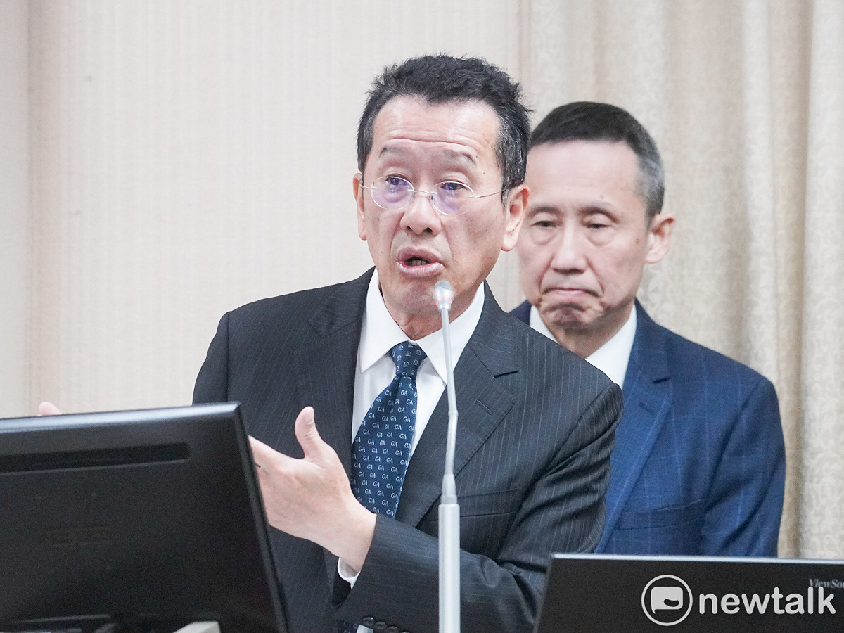 國防部長顧立雄。 圖：張良一/攝