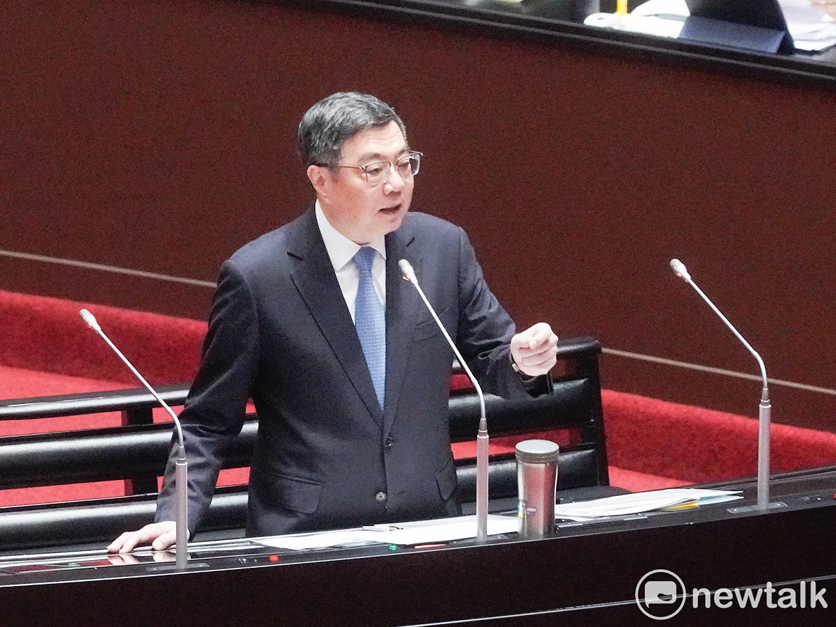行政院長卓榮泰在立院院會總質詢備詢。 圖：張良一/攝