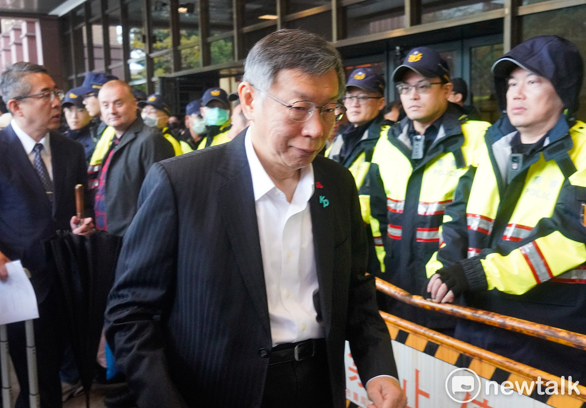 民眾黨前主席柯文哲。 圖：張良一 / 攝（資料照）