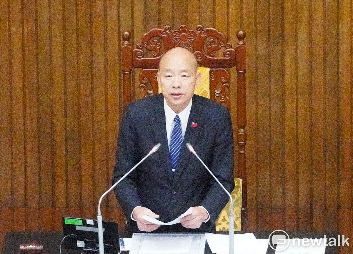 立法院長韓國瑜 圖：張良一/攝