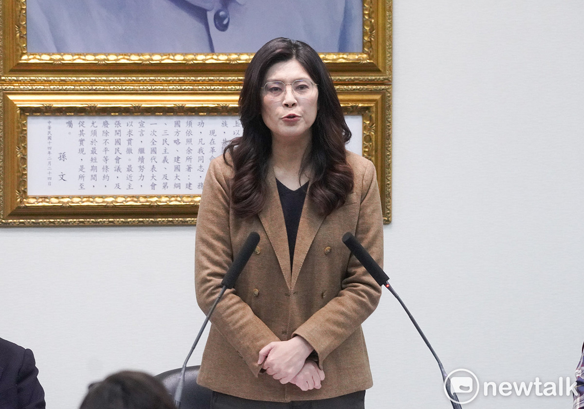 國民黨主席鄭麗文。 圖：張良一/攝（資料照）