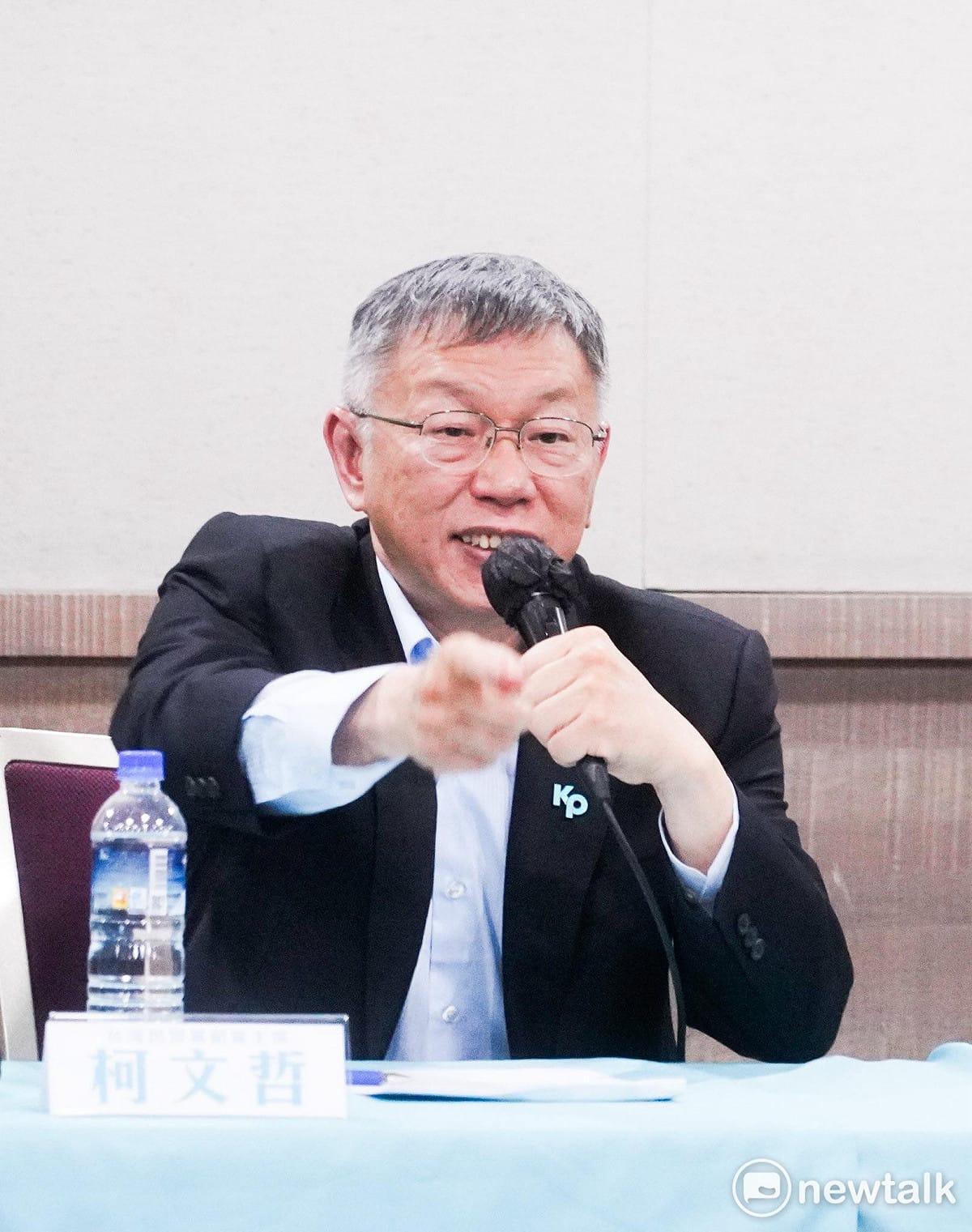 國民黨台北市議員秦慧珠指出，柯文哲涉公益侵占、背信罪是鐵證如山，藍白合不表示一定要跟柯文哲合，「可以把他擺在一邊」。 圖：張良一/攝（資料照）
