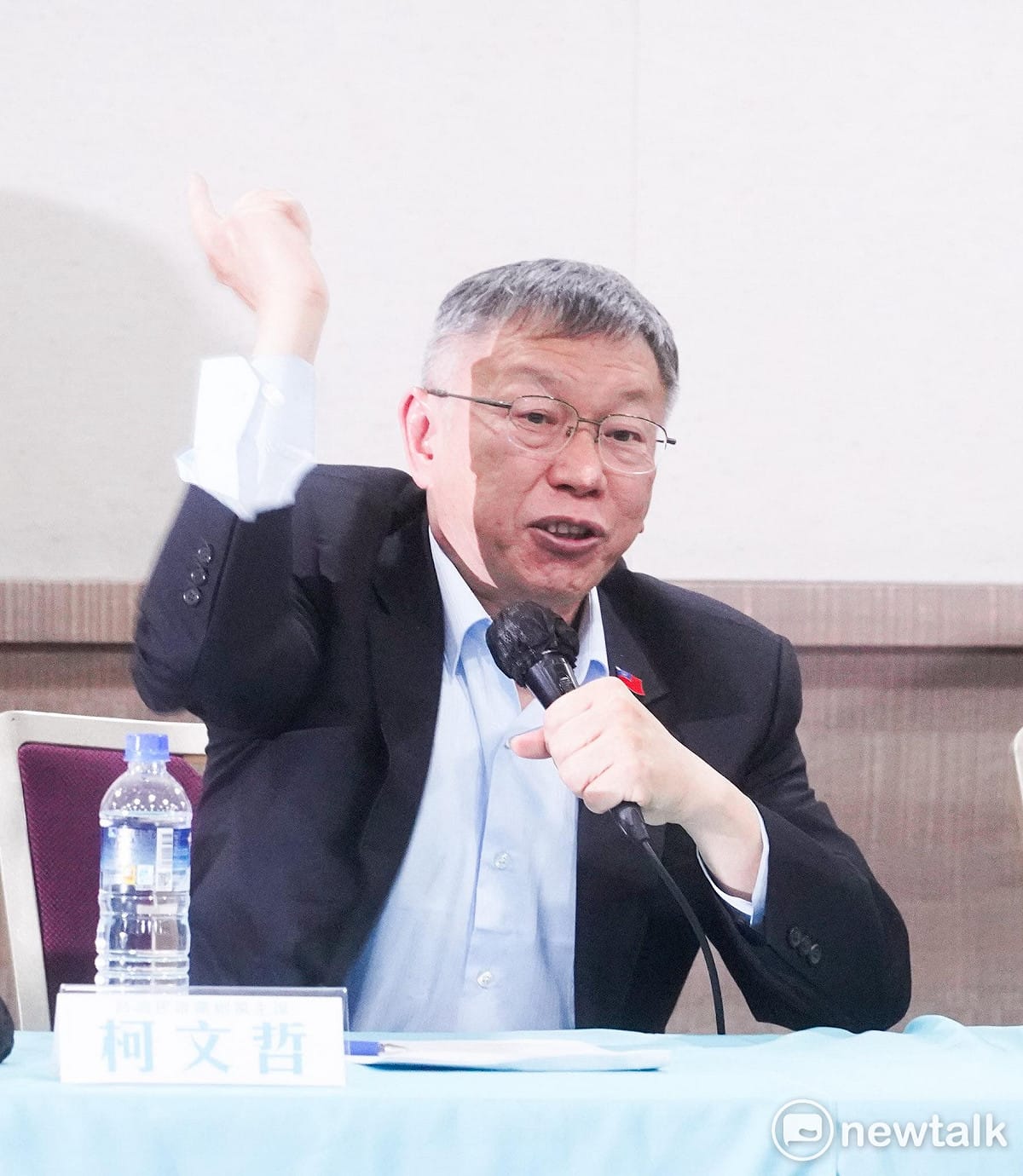 民眾黨前主席柯文哲。 圖：張良一 / 攝 (資料照)