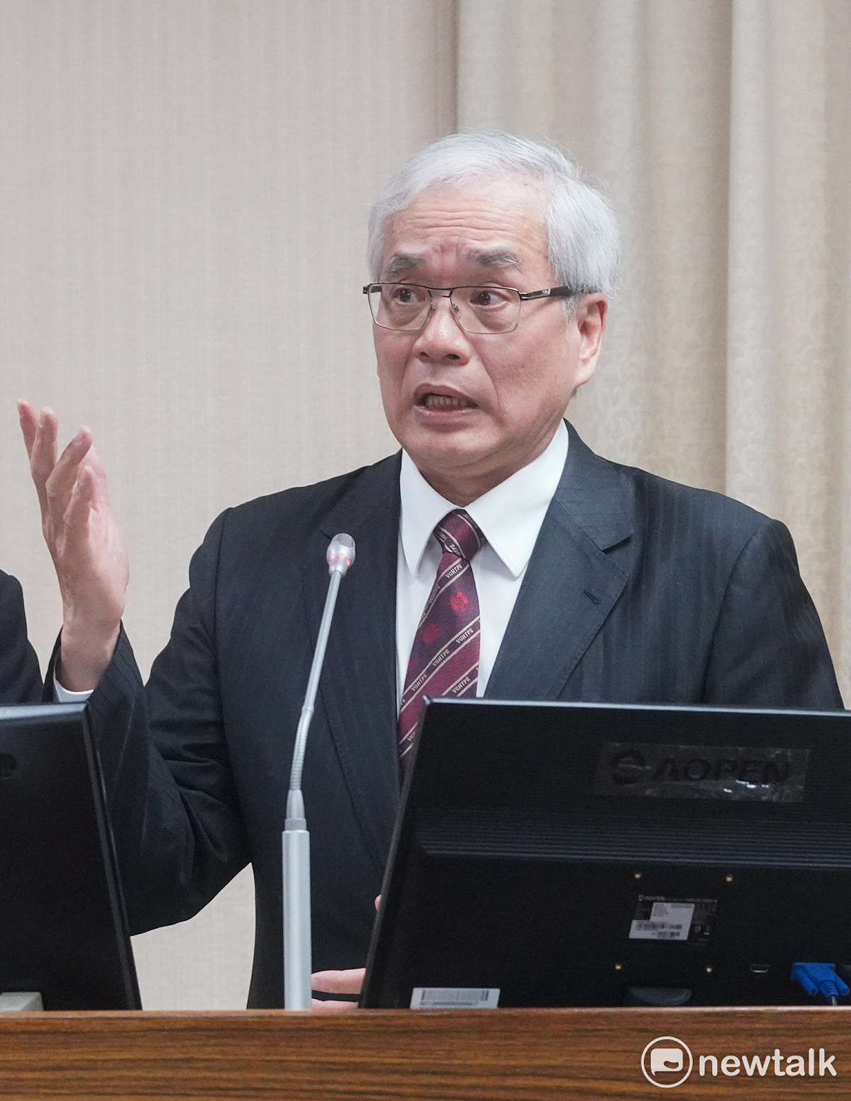 台北榮總院長陳威明。 圖：張良ㄧ/攝