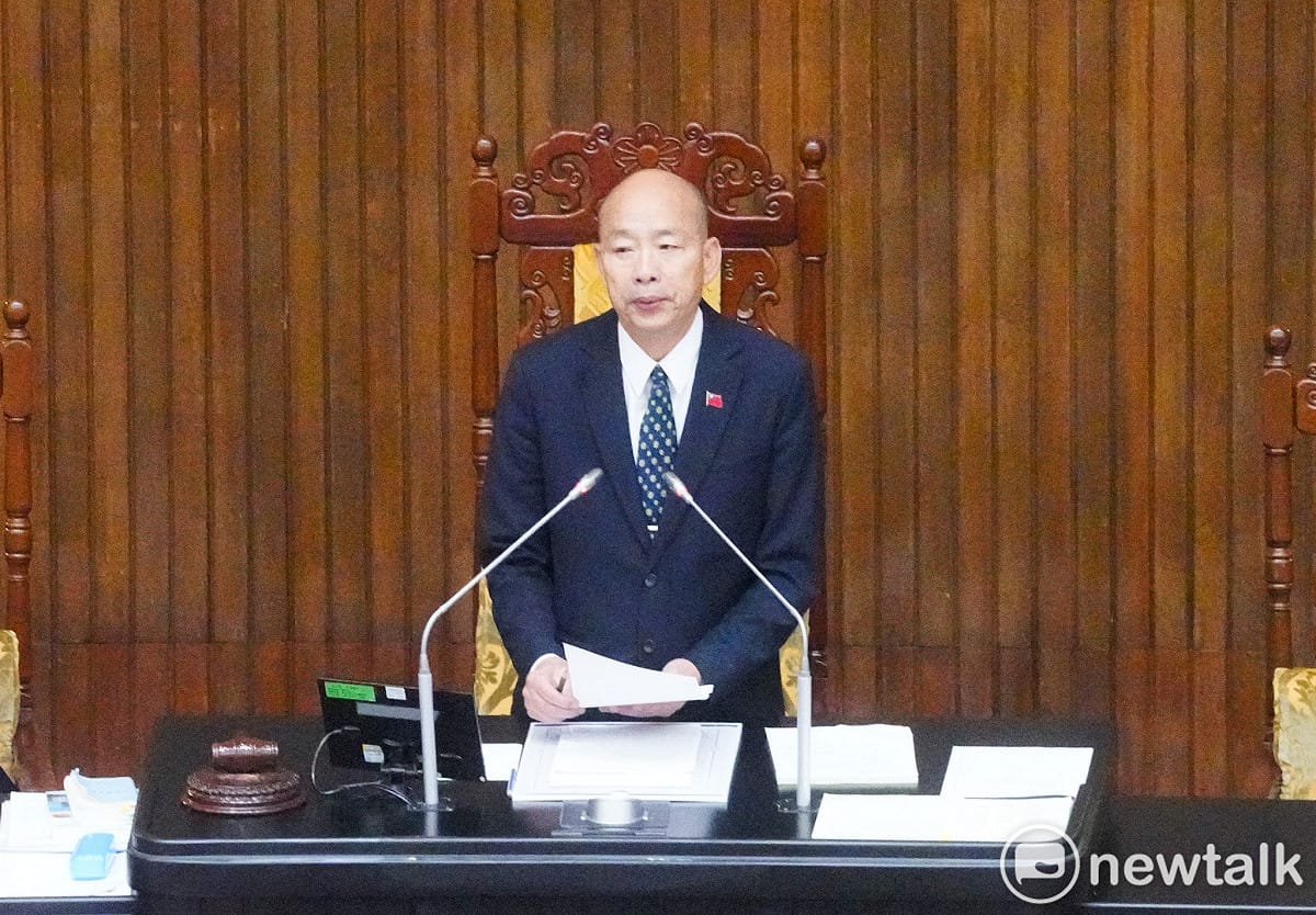 立法院長韓國瑜。 圖：張良一/攝（資料照）