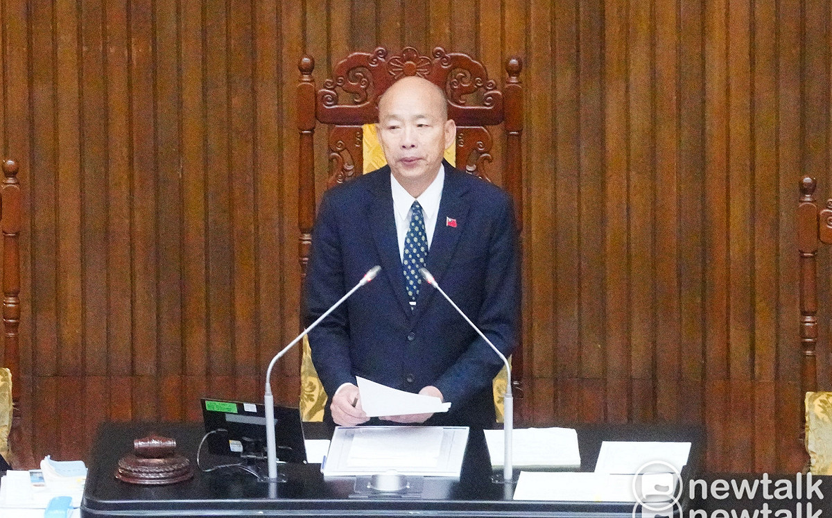 行政院4度不副署藍白已三讀爭議法案 韓國瑜：會動搖整個憲政秩序