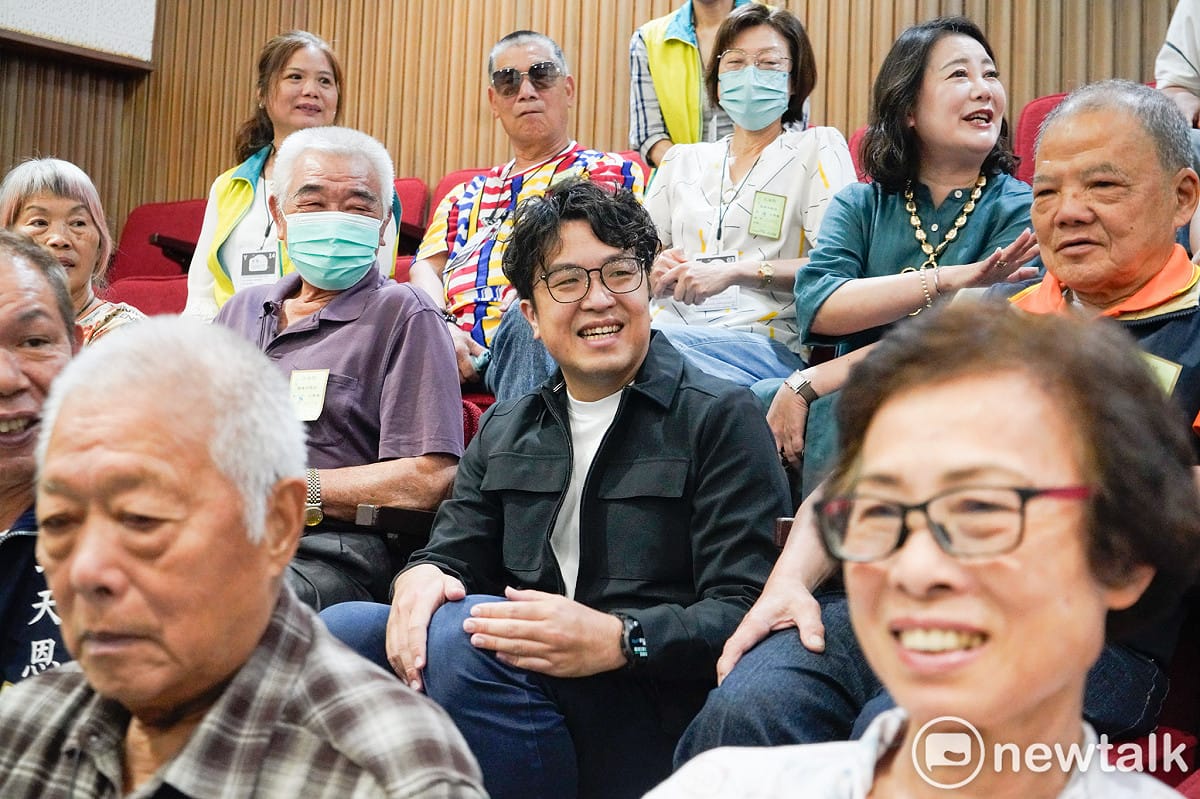 代表民進黨出馬角逐台北市長呼聲甚高的民進黨立委沈伯洋。 圖：張良一/攝（資料照）