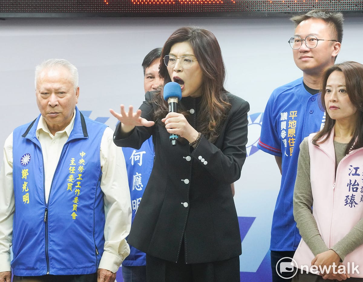 國民黨主席鄭麗文。 圖：張良一/攝（資料照）