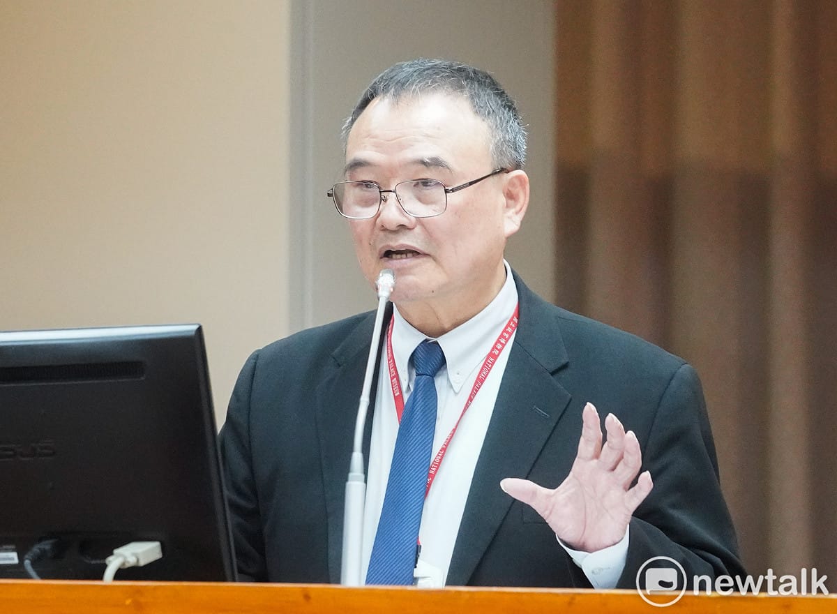 故宮博物院院長蕭宗煌在立院教育及文化委員會備詢。 圖：張良一/攝（資料照）