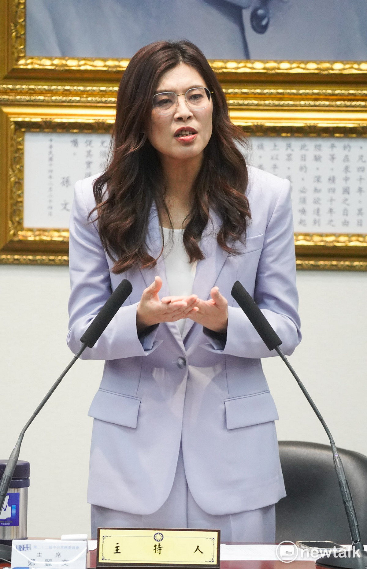 國民黨主席鄭麗文。 圖：張良一 / 攝（資料照）