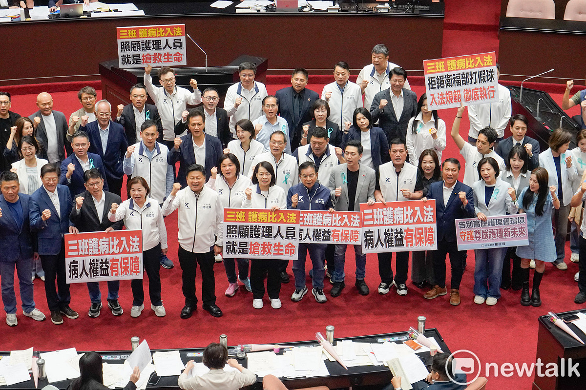 藍白急推護病比上路，律師林智群直言，「關床潮」將引發民怨，藉以打擊綠營選情，再引進中國護理師。 圖：張良一 / 攝（資料照）
