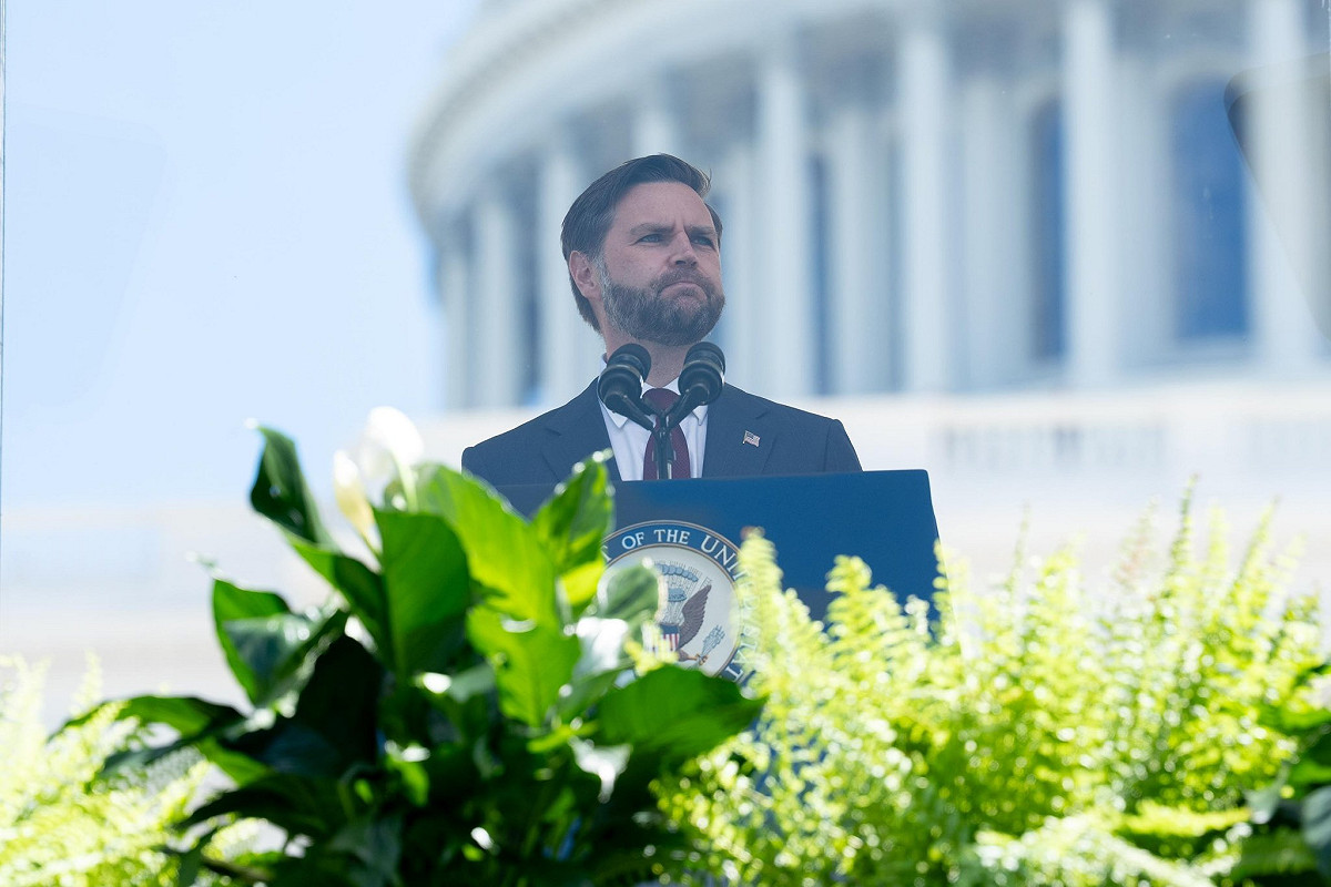 美國副總統范斯（JD Vance）。 翻攝自 X @VP
