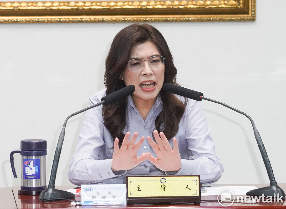 國民黨主席鄭麗文。 圖：張良一/攝（資料照）
