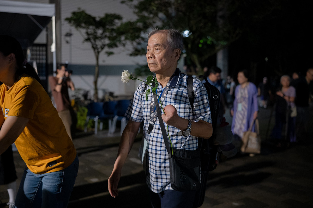 陳文成二姊夫戴憲明（圖）表示，日子一天一天過，歷史一頁一頁翻過，但45年前到現在，還是翻不過去，期盼歷史真相為世人所知。 圖：陳文成基金會提供