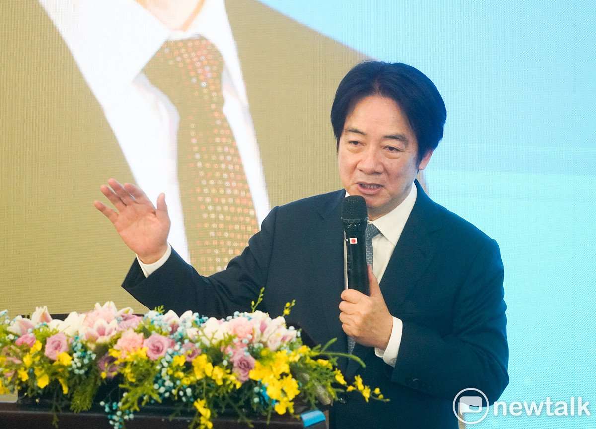 總統賴清德前往退撫會出席「115年榮民照護數位轉型元年啟動典禮」。 圖：張良一/攝