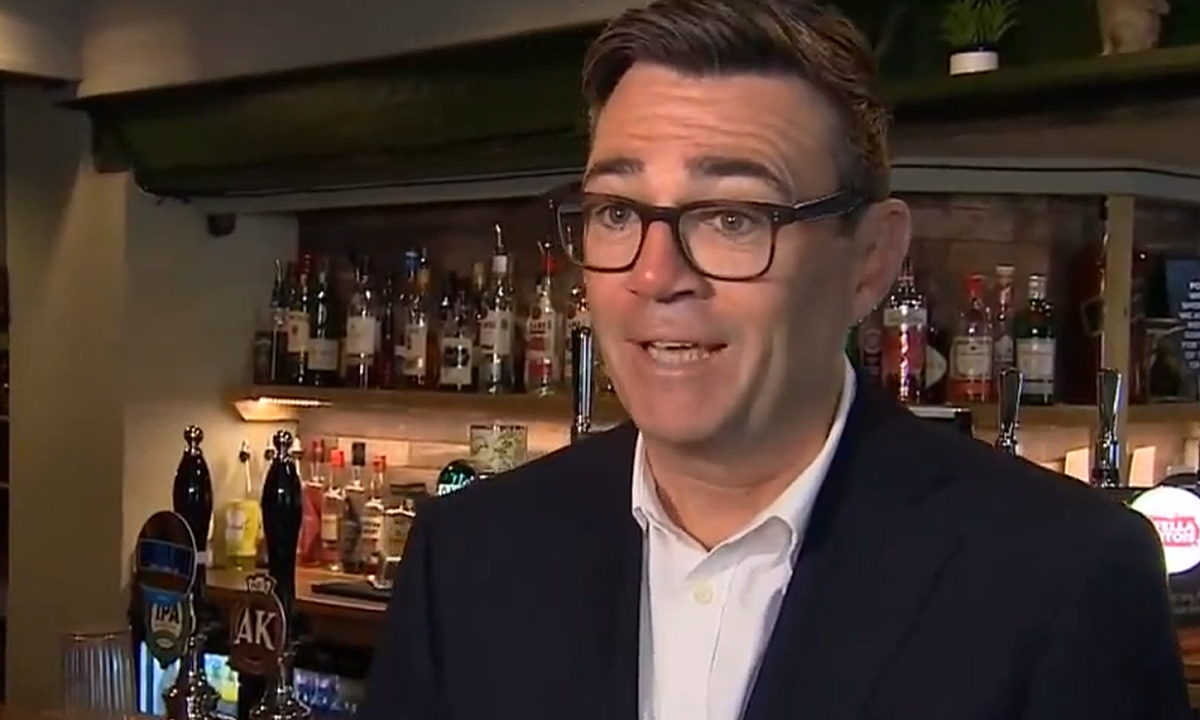 英國首相柏南（Andy Burnham）。 圖：翻攝自 X @PolitlcsUK