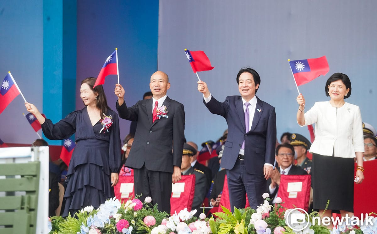 賴清德國慶喊2次中華民國 國民黨：對政府播遷來台前隻字未提