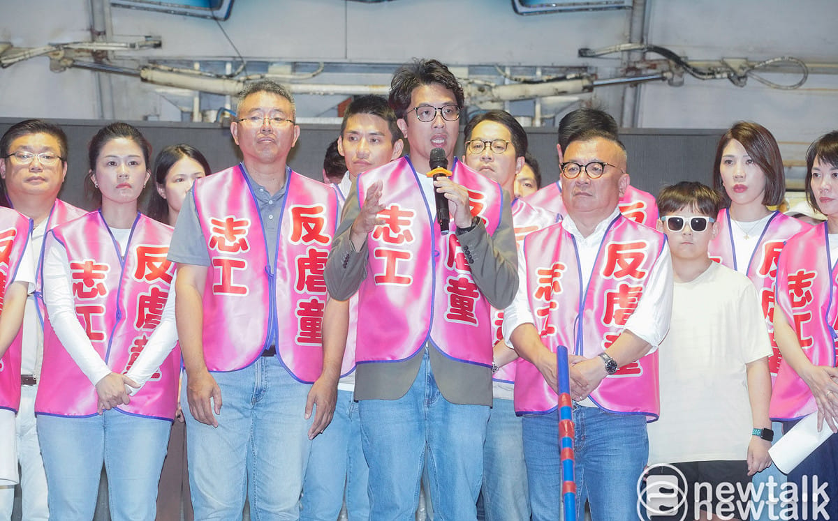 蔣萬安沒出席！沈伯洋上凱道反虐童喊「我非常的急」批托推責任非常可惡
