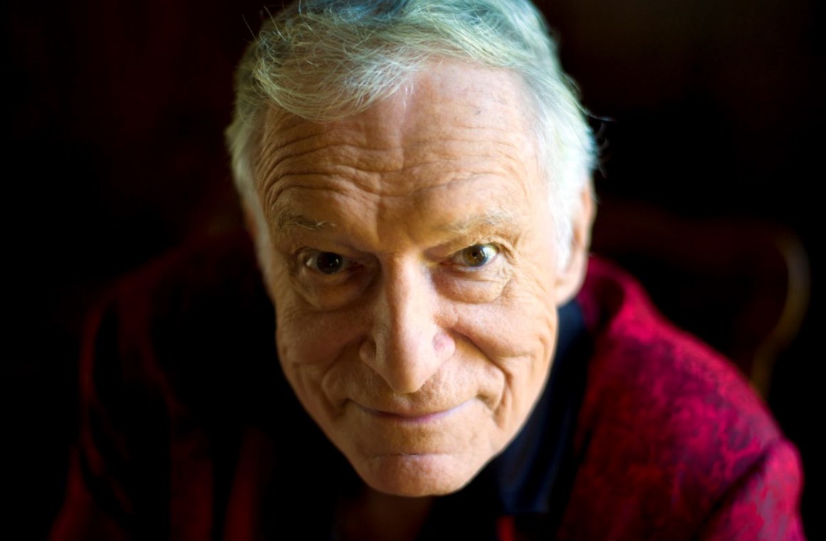 《花花公子》雜誌（Playboy）創辦人休海夫納（Hugh M. Hefner）昨(27)日以91歲高齡離世。 圖：達志影像/美聯社