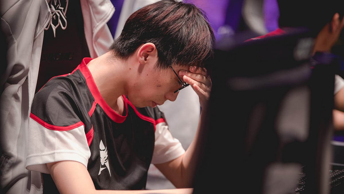 香港戰隊HKA含恨告別世界賽舞台。  圖：翻攝自LoL Esports Photos flickr