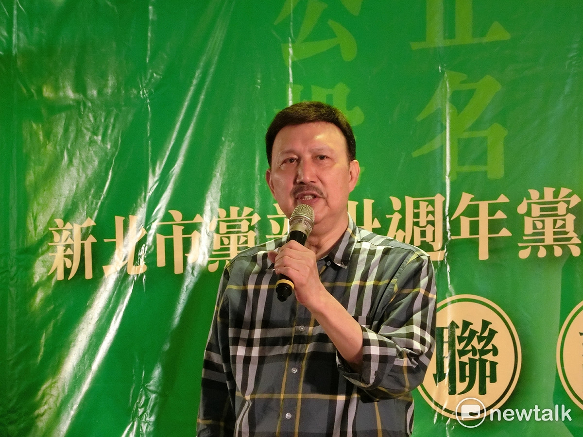 民進黨新北市黨部主委余天力挺好友白冰冰，更豪氣表示：「演藝圈是大家庭，不允許任何一個政黨，批評任何一個演藝人員。」 圖：新頭殼資料照片