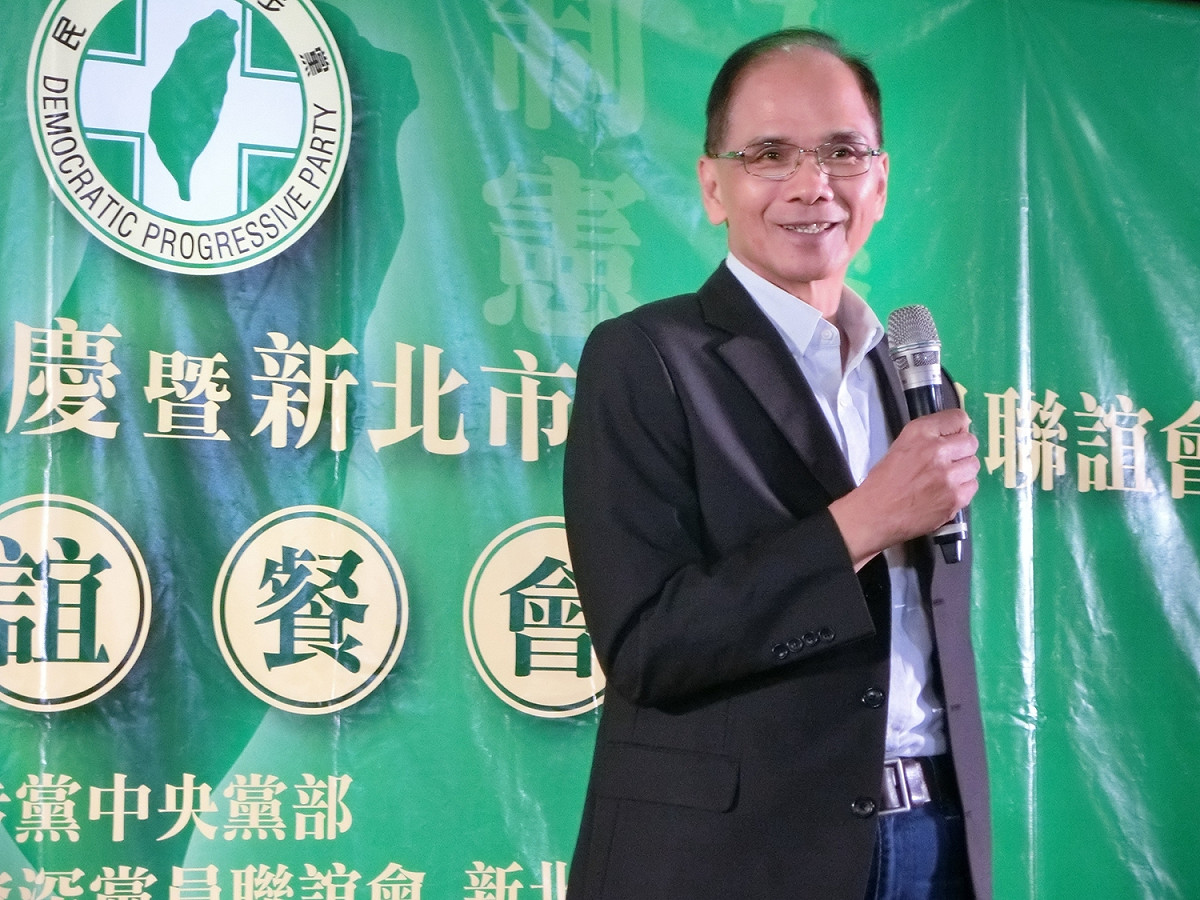 前行政院長游錫堃再度重申不參選新北市長的態度。 圖：新頭殼資料照片