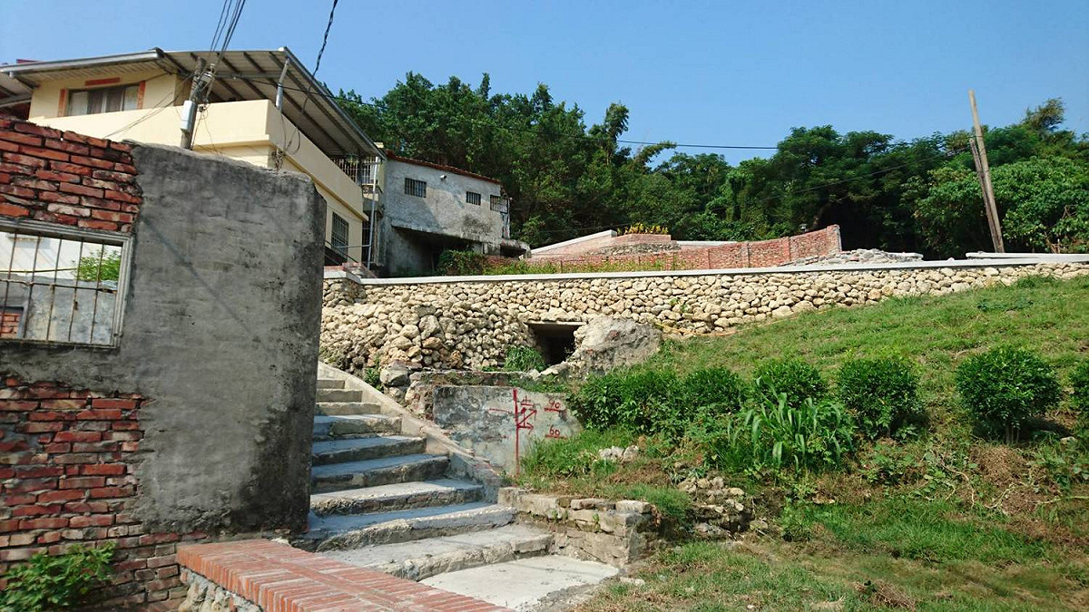 登山街60巷古道修復後現況照 圖：高雄市政府提供