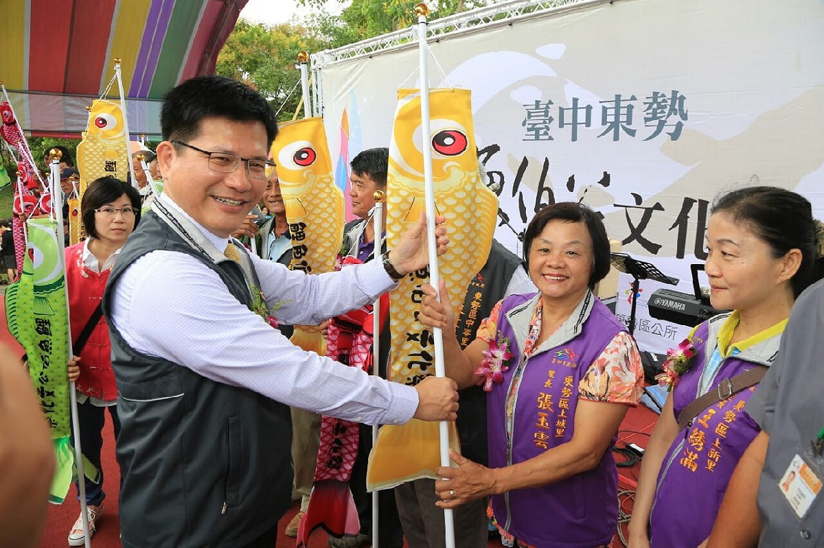 林佳龍表示，台中未來將持續發揚在地客家文化，讓這些珍貴文化得以薪火相傳。 圖 : 台中市政府 / 提供