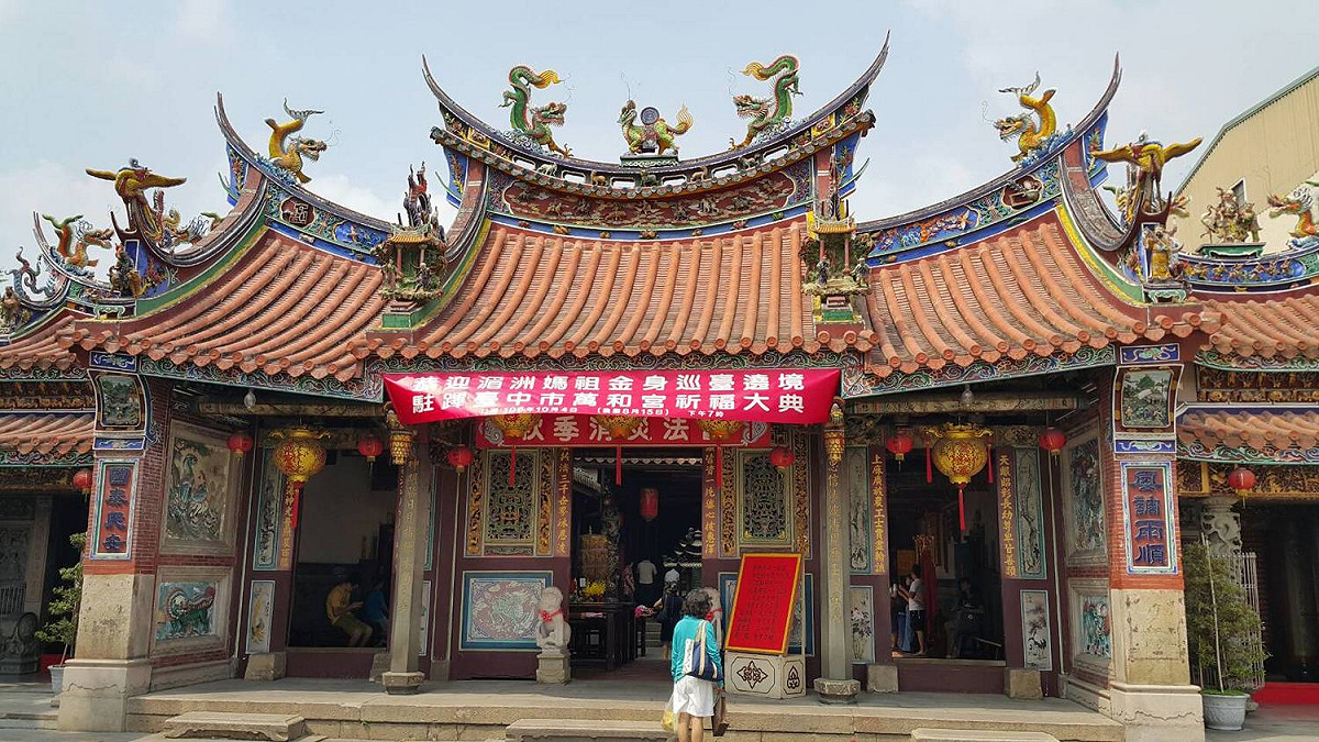 萬和宮為迎接湄洲媽祖已做好萬全準備。 圖 : 萬和宮/提供