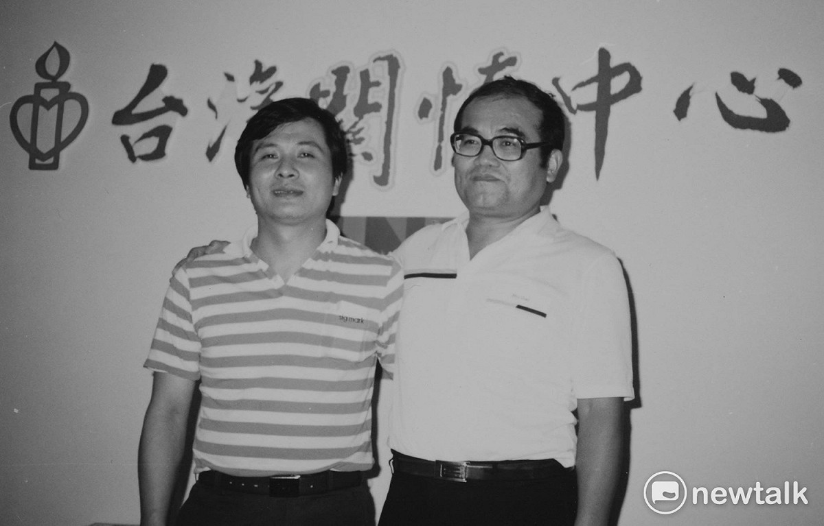 客家硬勁精神代表人物，魏家兄弟，大魏魏廷朝（右）、小魏魏廷昱。 圖：邱萬興提供