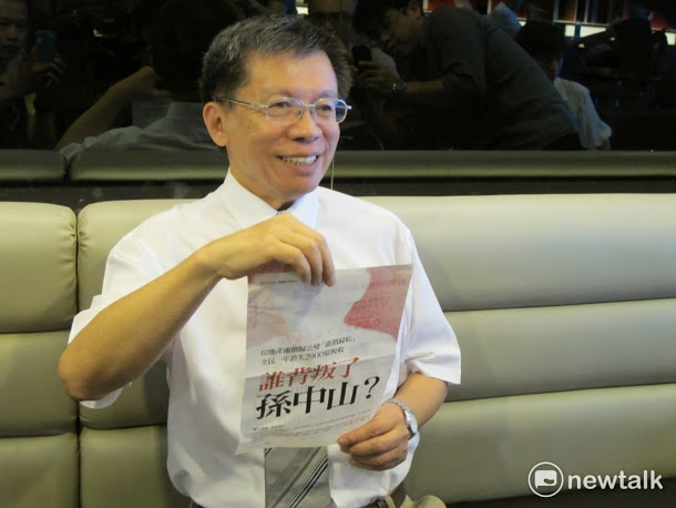 民進黨前立委沈富雄17日在臉書以「乃公之怒」為題發文，剖析「乃公為誰生氣？生誰的氣？為何生氣？」 圖：新頭殼資料照片