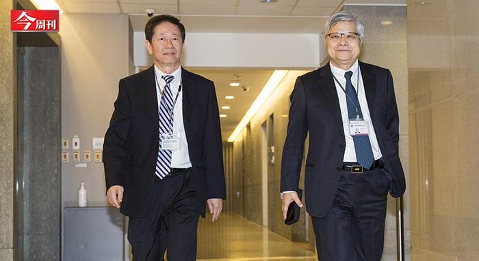 台積電董事長張忠謀(右)及共同執行長劉德音(左)。 圖 : 今周刊/提供
